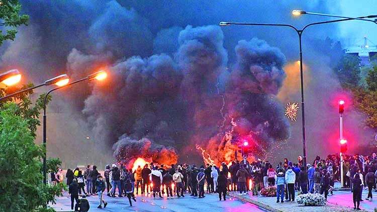 Sweden made sour by riots